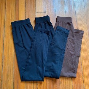 Three pair Nikibiki leggings